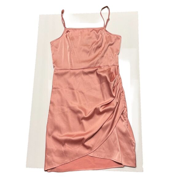 Shein Pink Mini Dress -women's Petite Small - Picture 1 of 10